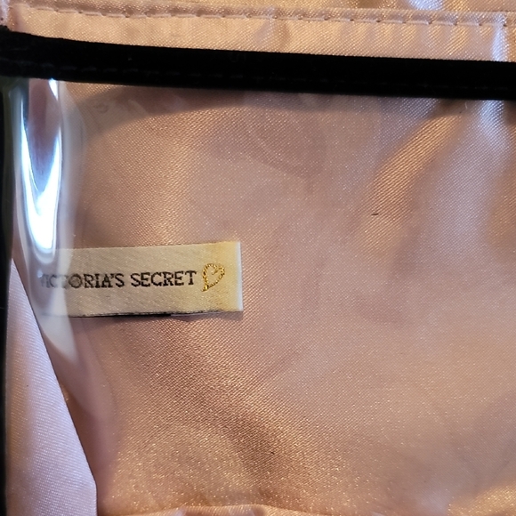 Black Victoria's Secret Clutch Makeup Accessories Bag - Picture 4 of 4